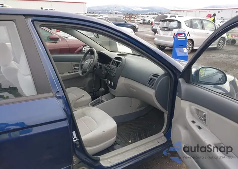 2009 Kia Spectra Ex z USA, uszkodzony, nr VIN KNAFE221595609255